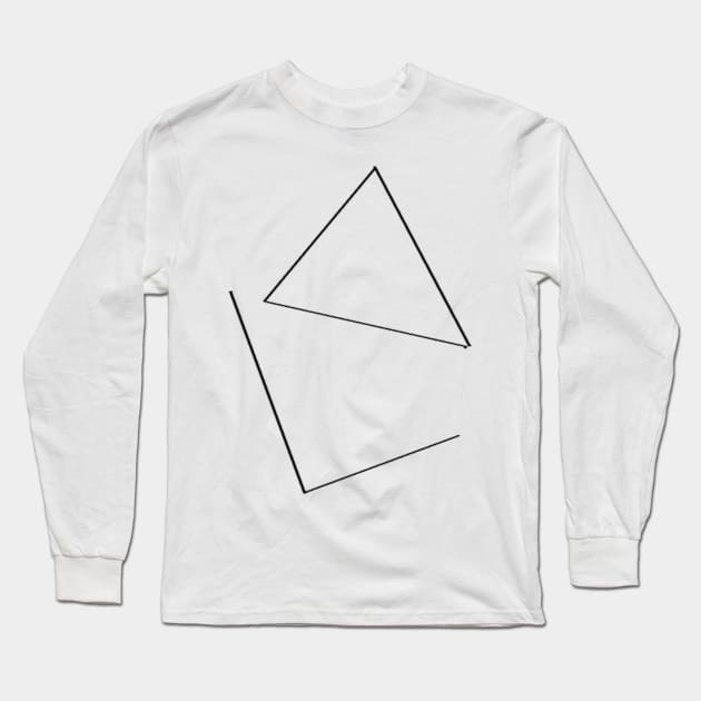 Abstract Long Sleeve T-Shirt by WilliamKidd